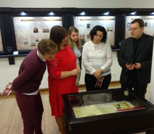 Уручэнне дыпломаў выпускнікам аспирантуры